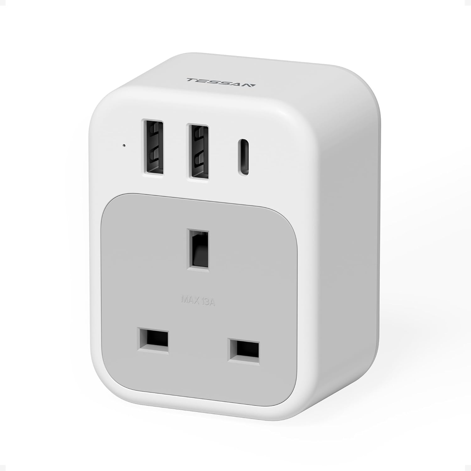 TESSAN 4 in 1 UK to Australia Plug Adapter