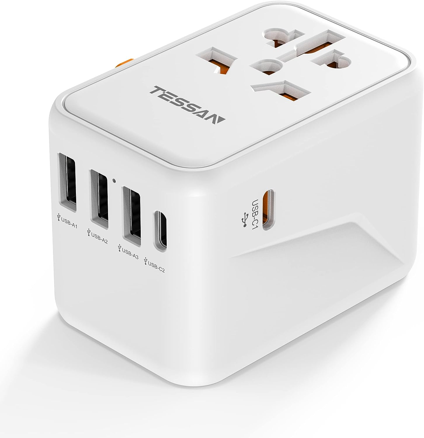 TESSAN 45W PD USB C Universal Travel Adapter