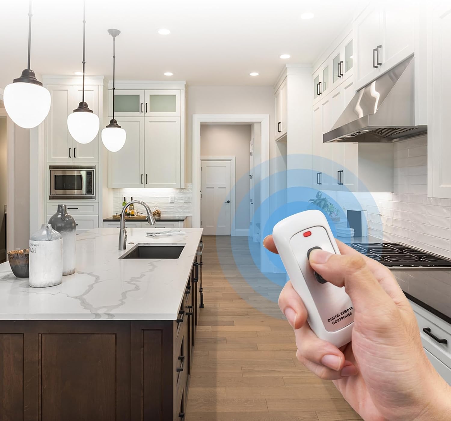 TESSAN Remote Control UK Plug Socket 2 Pack