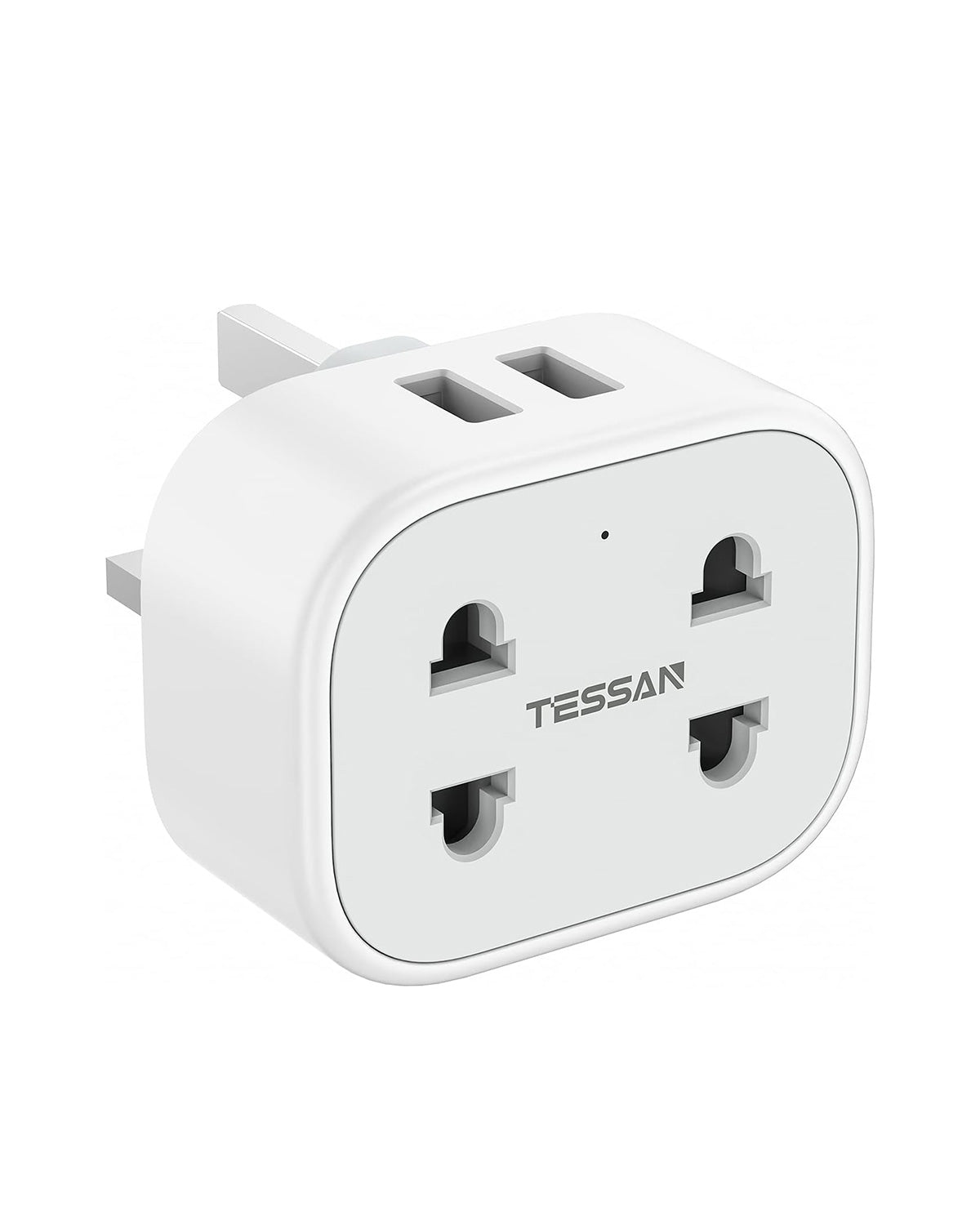 Shaver Charger 2 Pin to 3 Pin Adapter Plug Socket for Bathroom Electric Razor