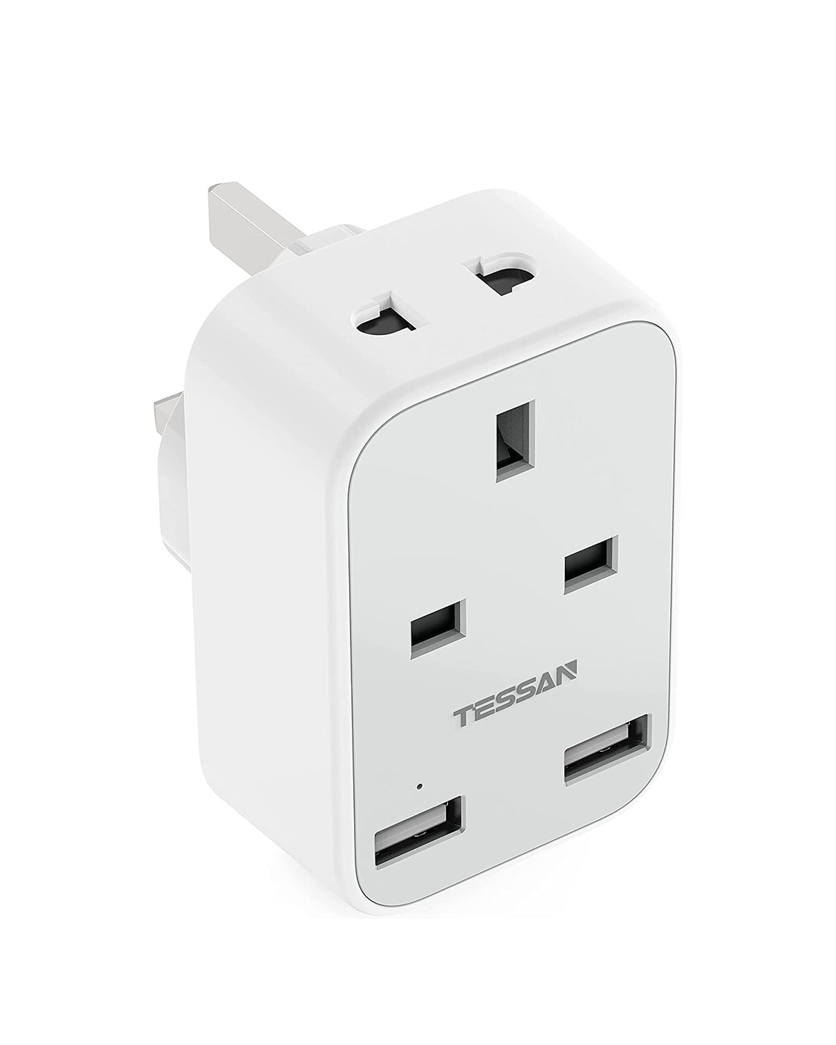 Multi Travel Plug Adapter With 2 USB Charging Ports