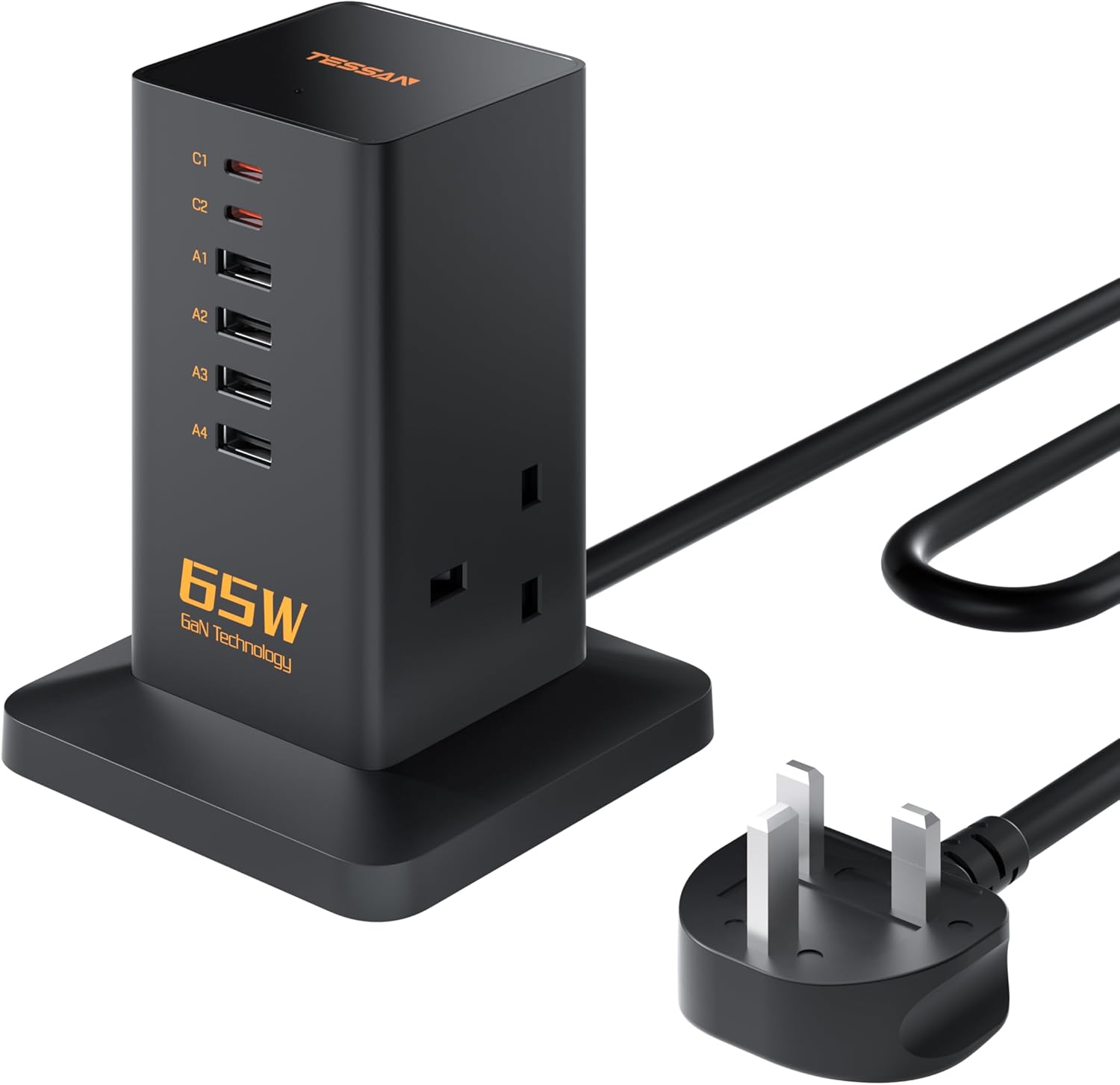 TESSAN Vertical Tower Charging Station