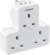 TESSAN UK Multi Plug Extension Socket