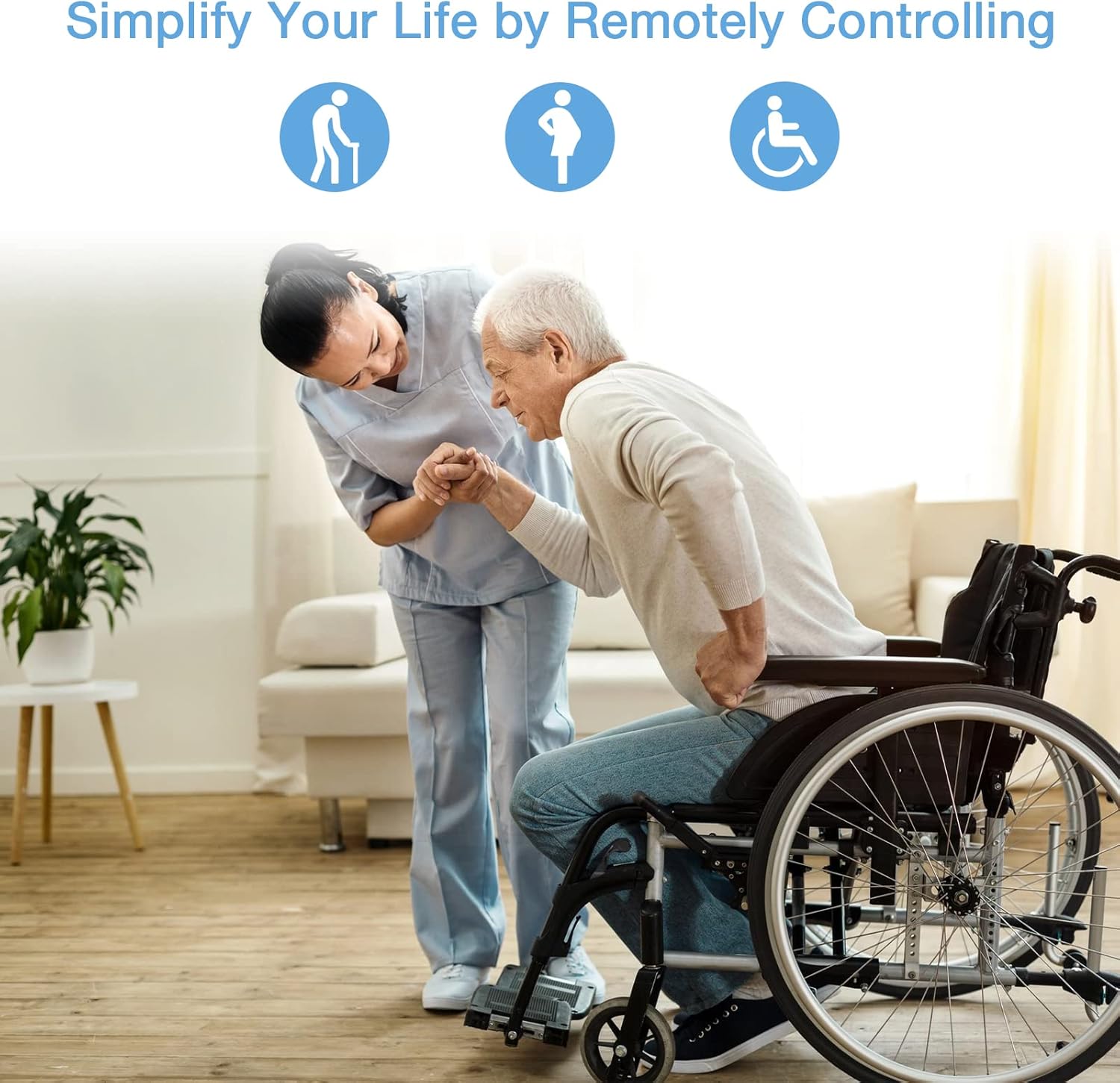 TESSAN Remote Control UK Plug Socket 2 Pack